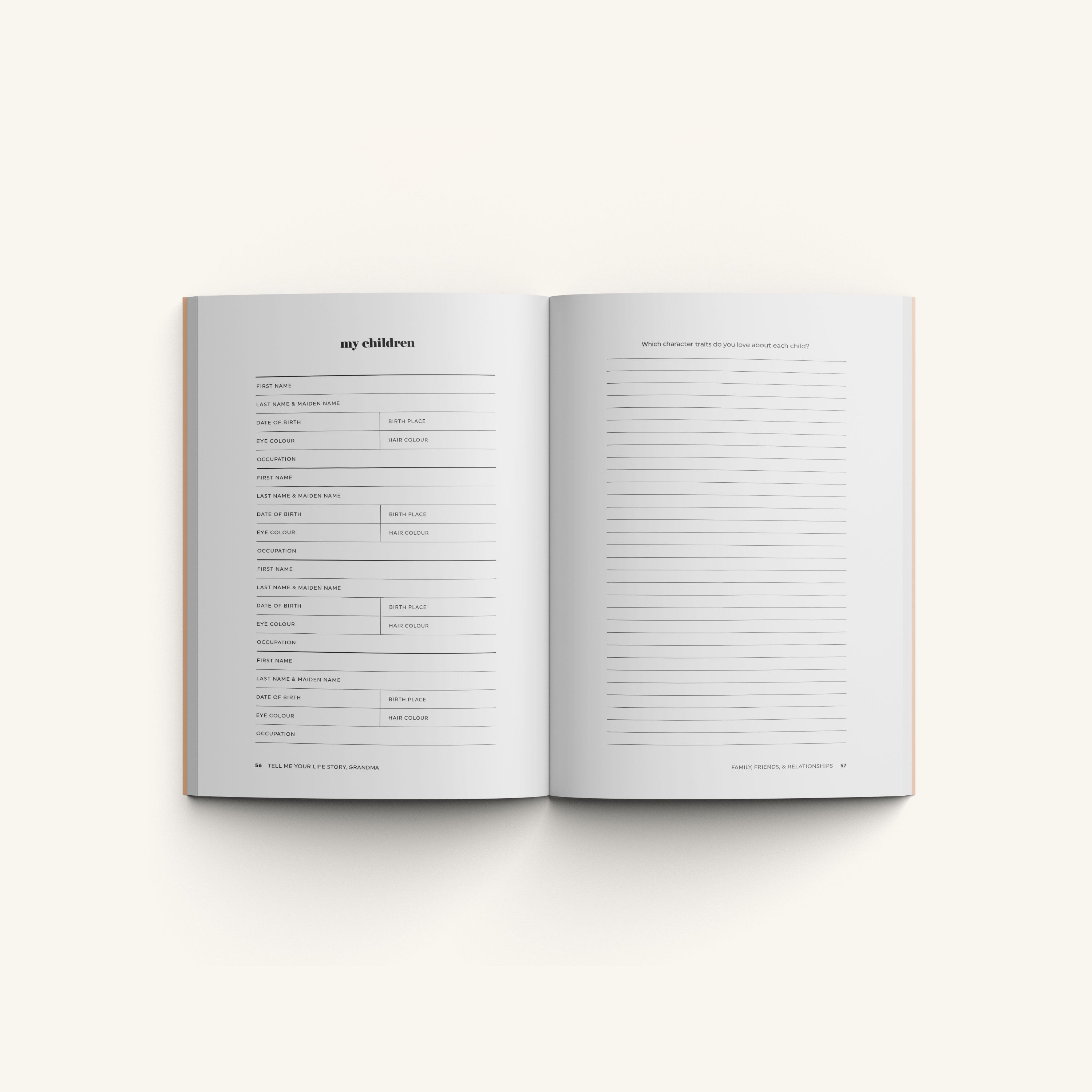 Tell Me Your Life Story, Grandma