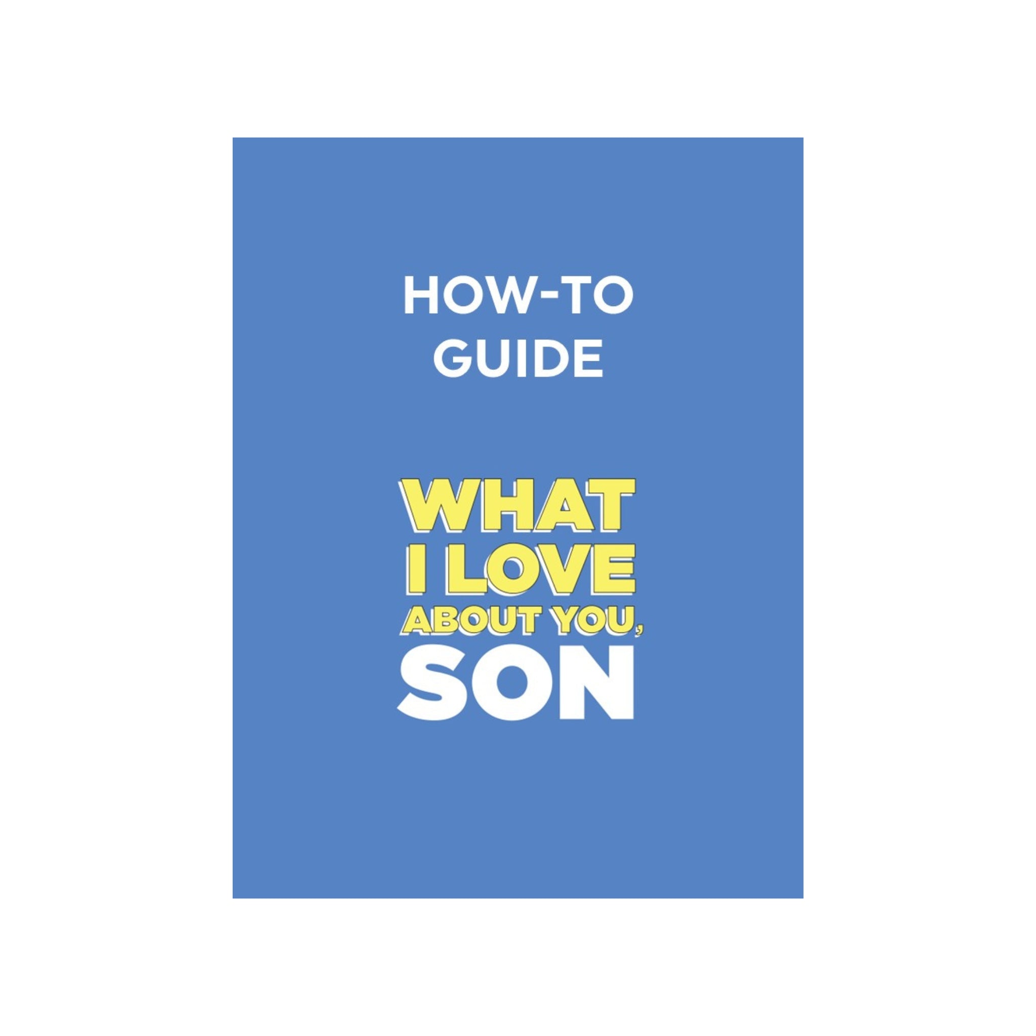 How To Guide for What I Love About You, Son